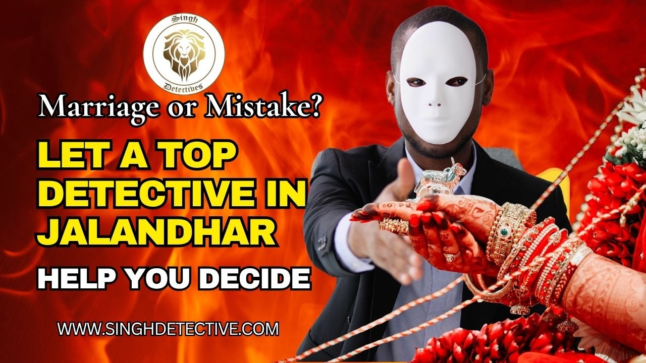 Marriage or Mistake? Let a Top Detective in Jalandhar Help You Decide